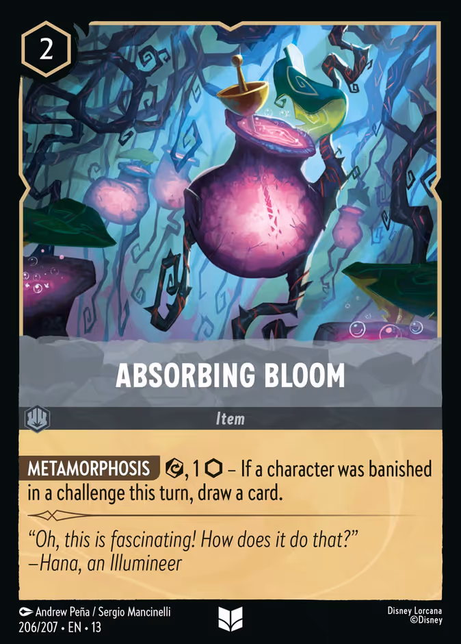 Carta Absorbing Bloom · 