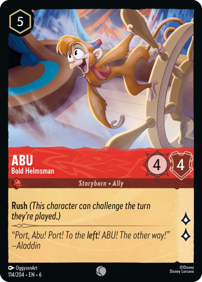 Carta Abu · Bold Helmsman