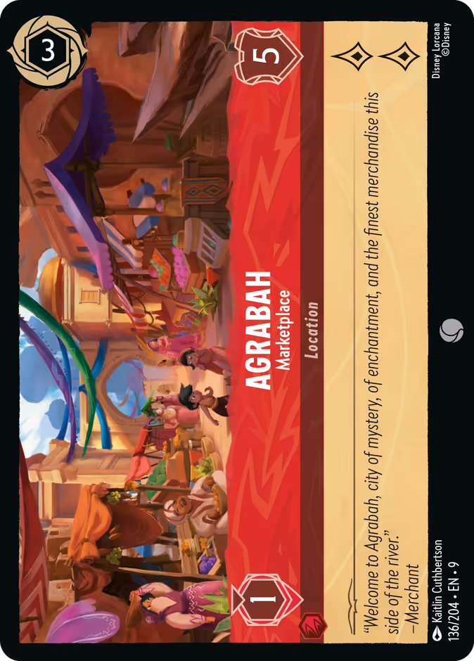 Carta Agrabah · Marketplace