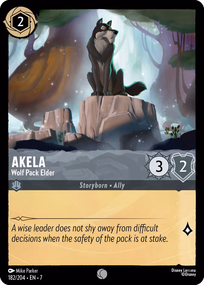 Carta Akela · Wolf Pack Elder