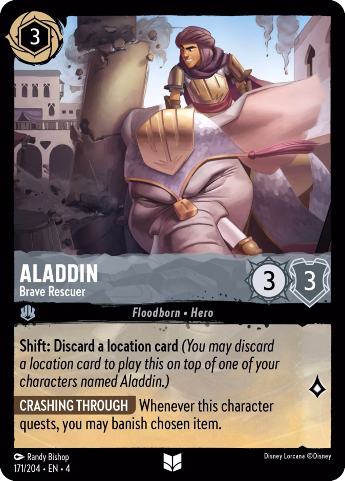 Carta Aladdin · Brave Rescuer