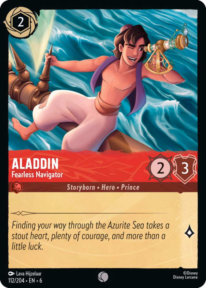 Carta Aladdin · Fearless Navigator