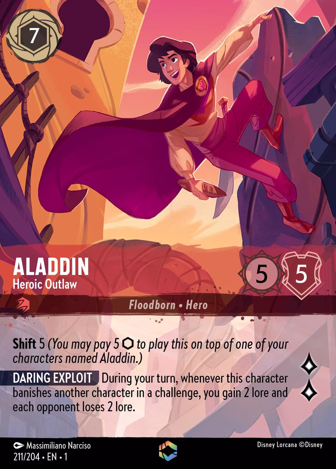 Carta Aladdin · Heroic Outlaw