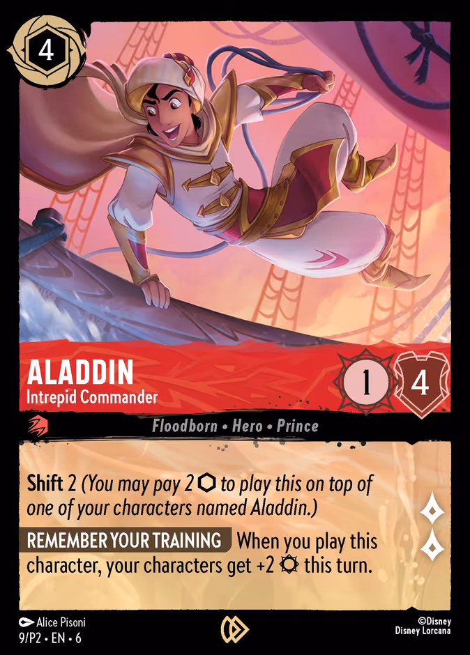 Carta Aladdin · Intrepid Commander