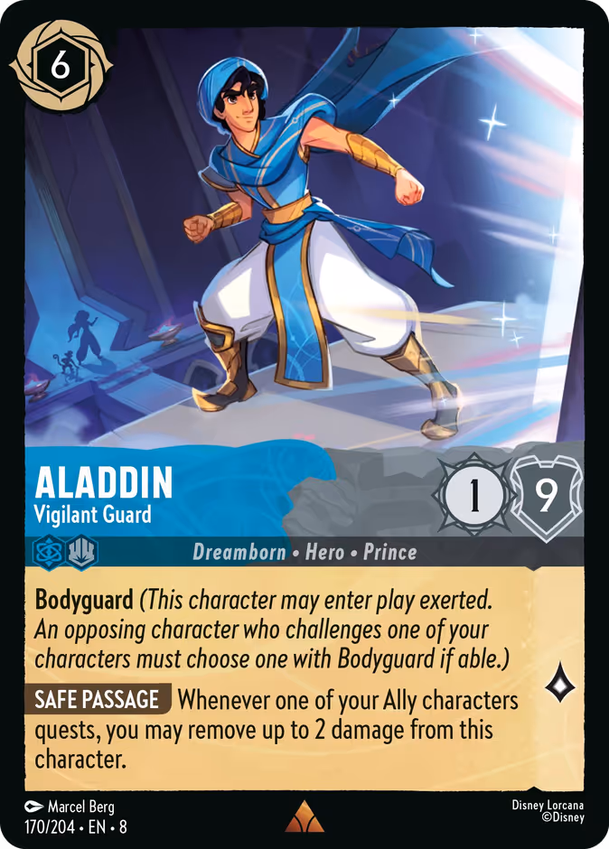Carta Aladdin · Vigilant Guard