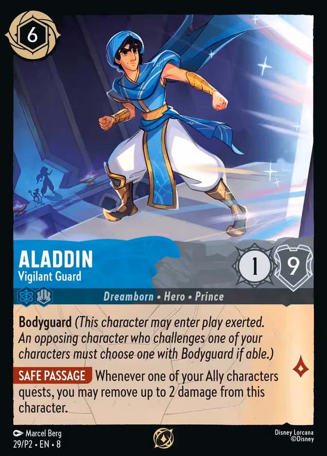 Carta Aladdin · Vigilant Guard