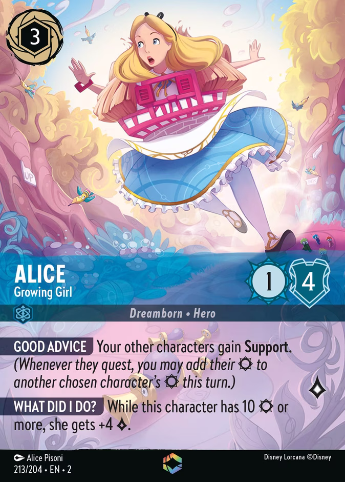 Carta Alice · Growing Girl