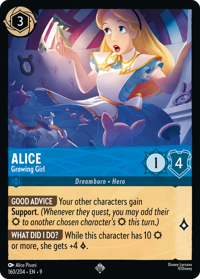 Carta Alice · Growing Girl