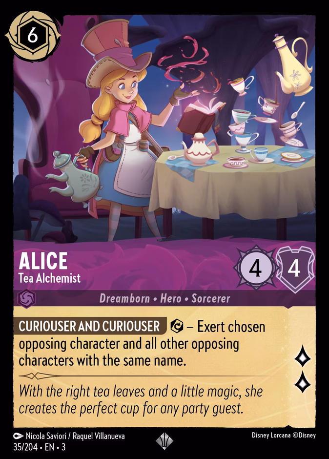 Carta Alice · Tea Alchemist
