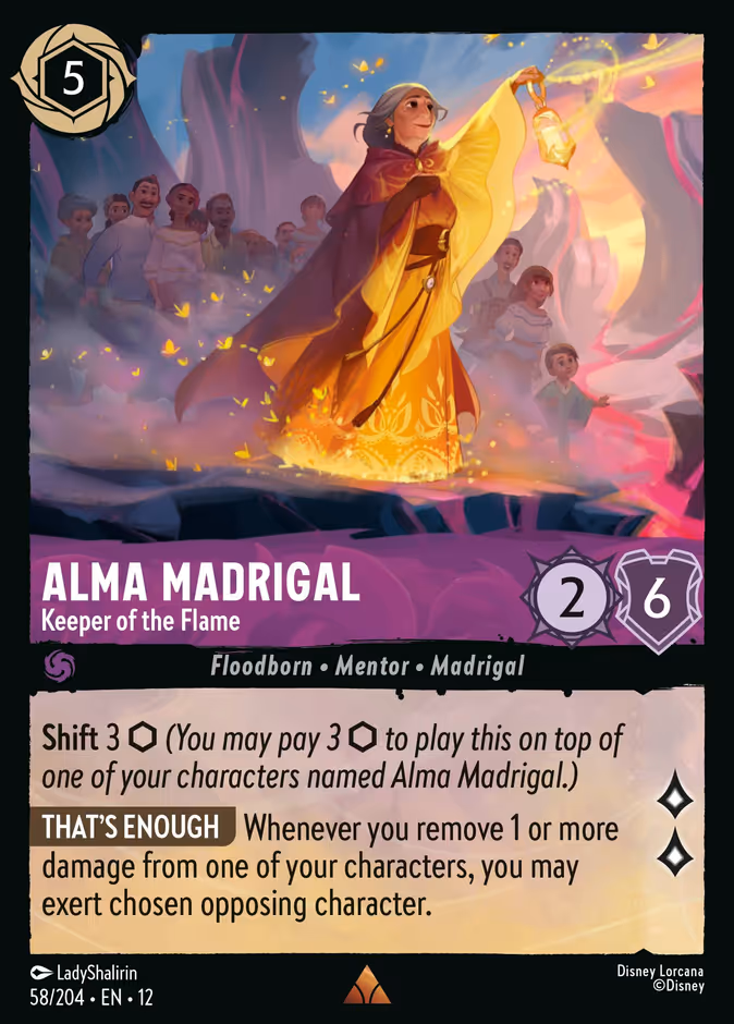 Carta Alma Madrigal · Keeper of the Flame