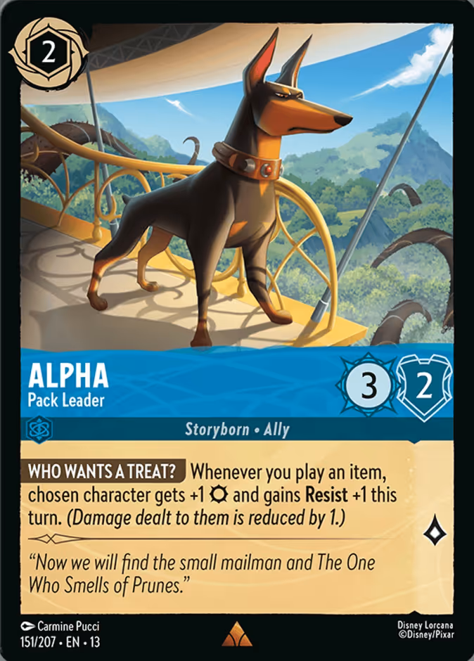 Carta Alpha · Pack Leader