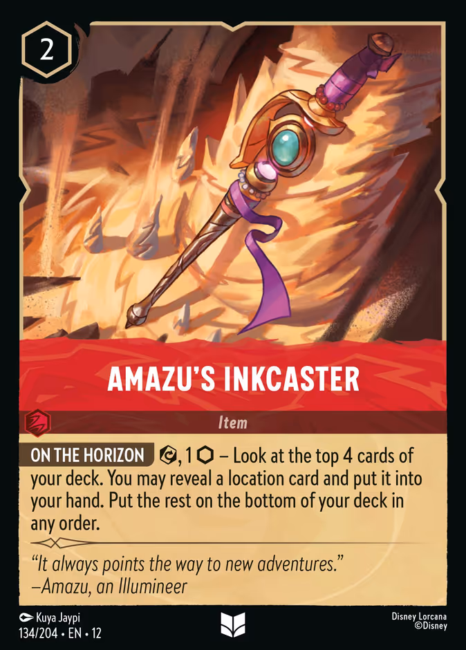 Carta Amazu's Inkcaster · 