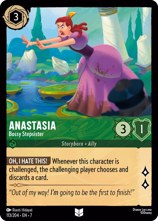 Carta Anastasia · Bossy Stepsister