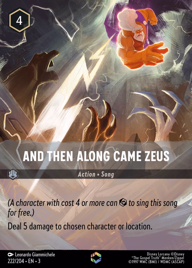 Carta And Then Along Came Zeus · 