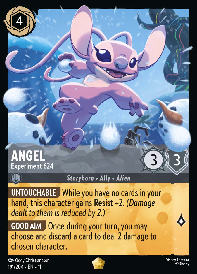 Carta Angel · Experiment 624