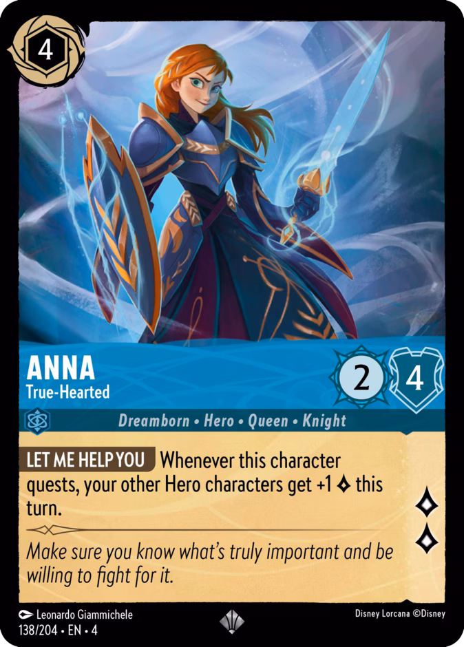 Carta Anna · True-Hearted