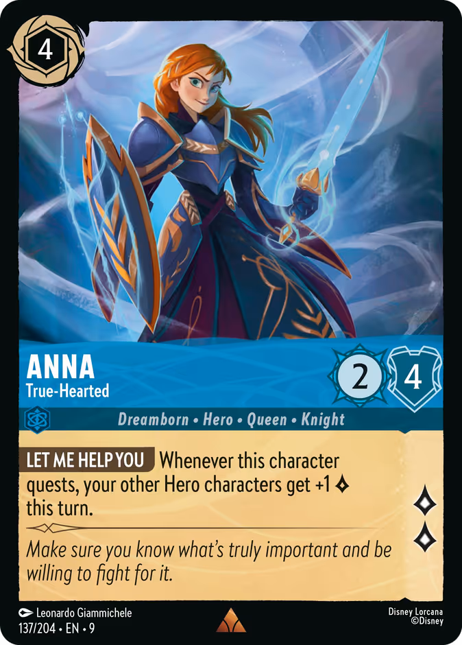 Carta Anna · True-Hearted