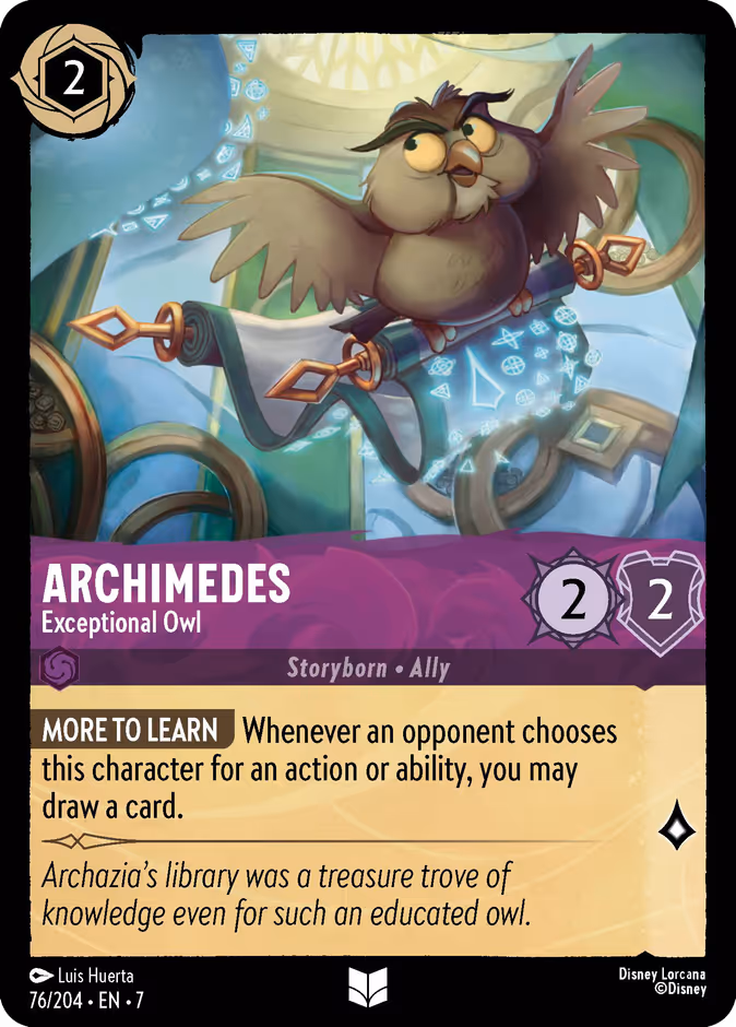 Carta Archimedes · Exceptional Owl