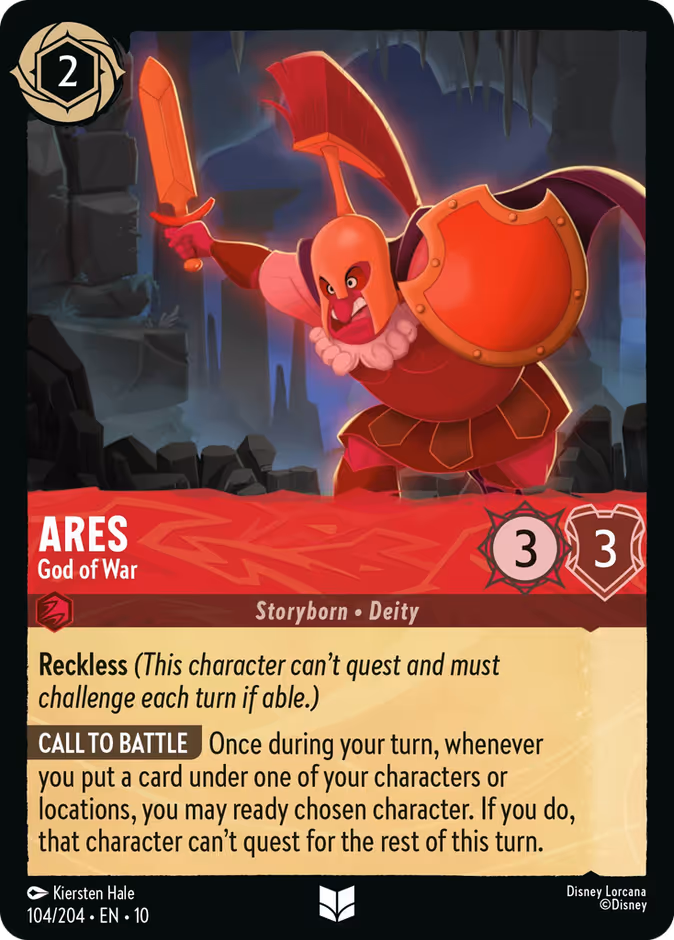 Carta Ares · God of War