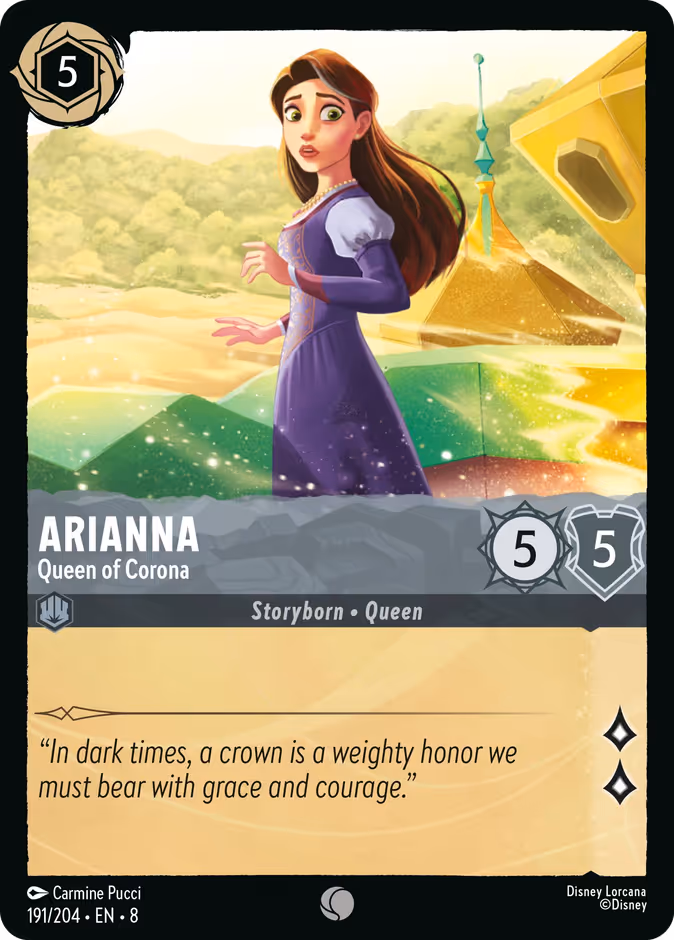 Carta Arianna · Queen of Corona