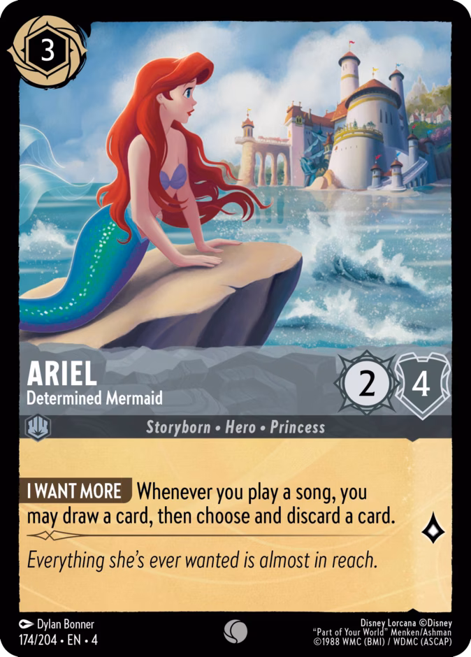 Carta Ariel · Determined Mermaid