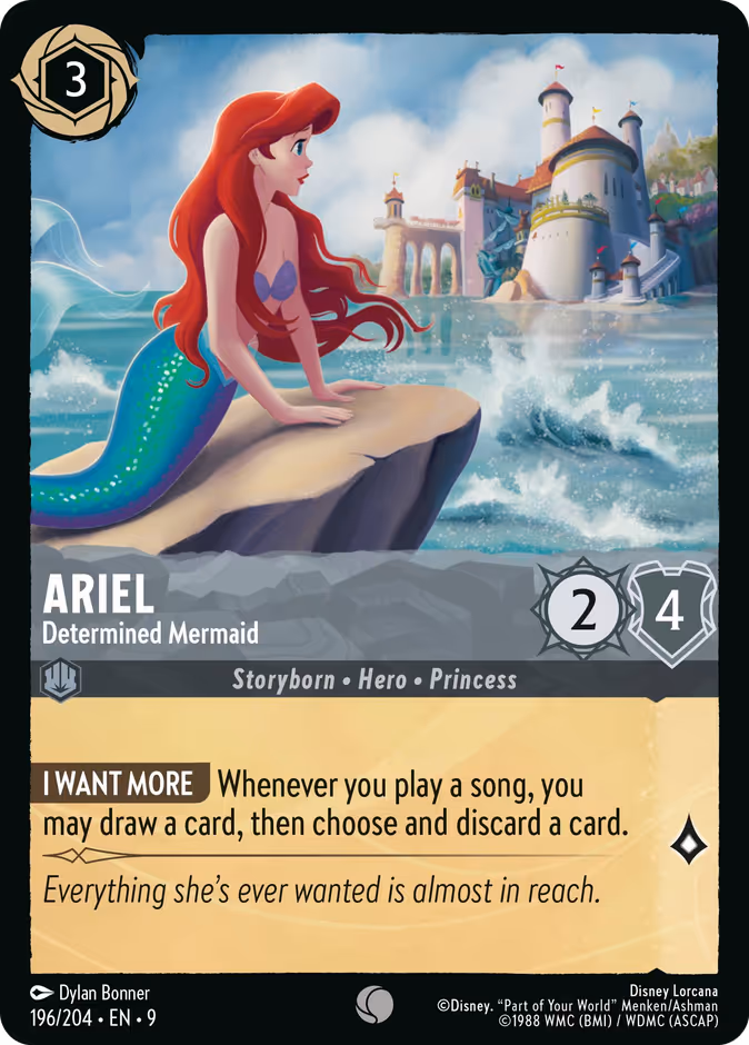Carta Ariel · Determined Mermaid