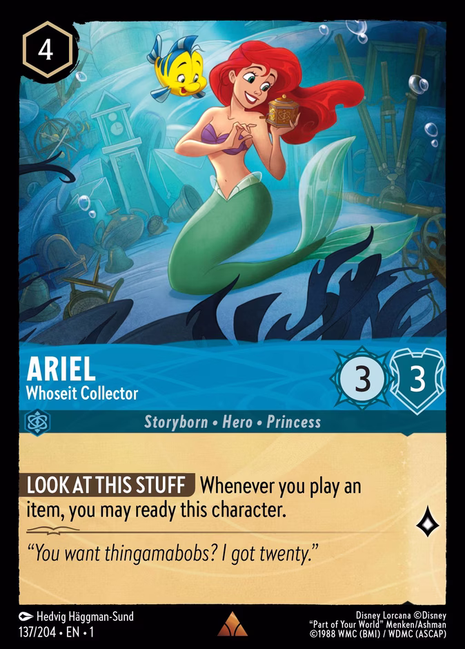 Carta Ariel · Whoseit Collector