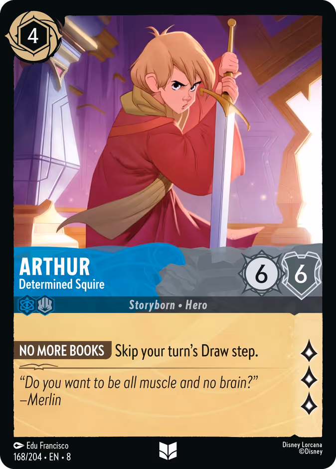 Carta Arthur · Determined Squire