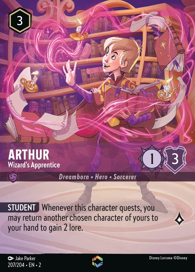 Carta Arthur · Wizard's Apprentice