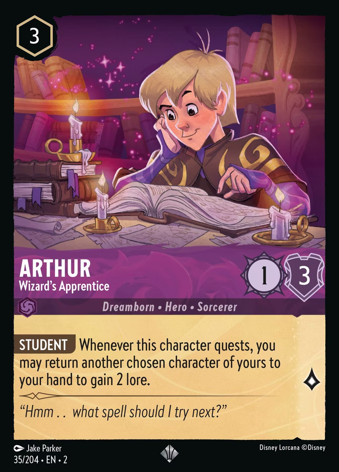Carta Arthur · Wizard's Apprentice