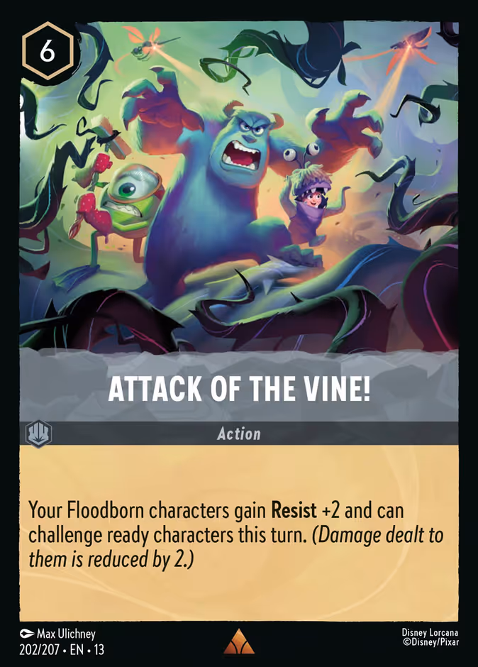 Carta Attack of the Vine! · 
