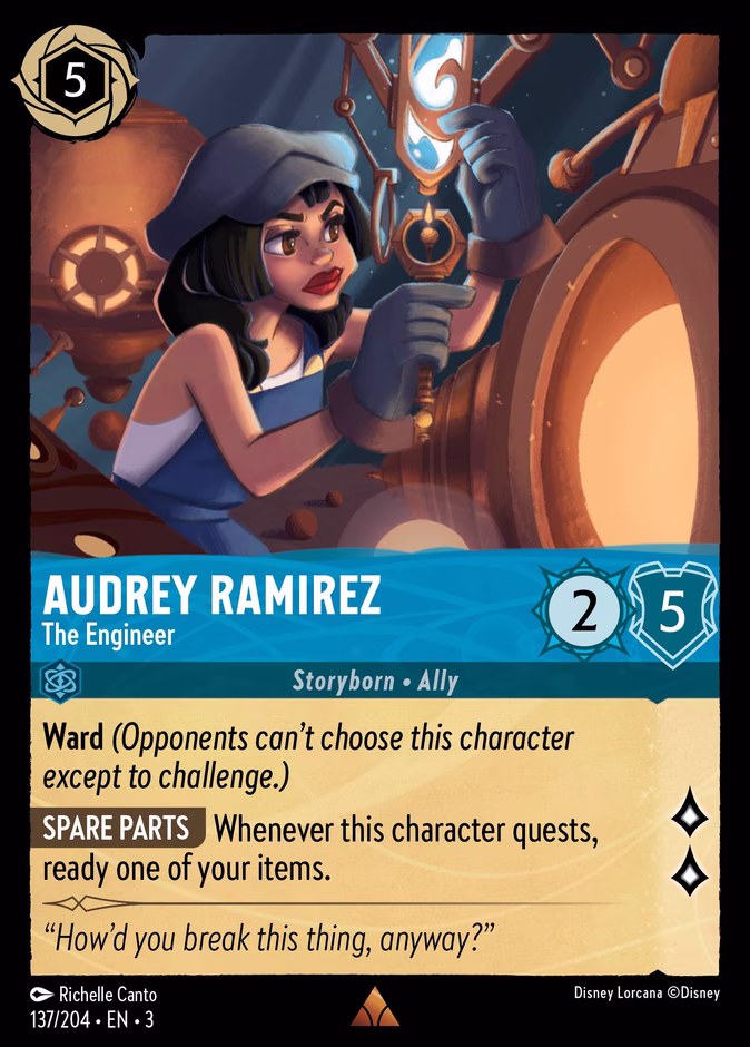 Carta Audrey Ramirez · The Engineer