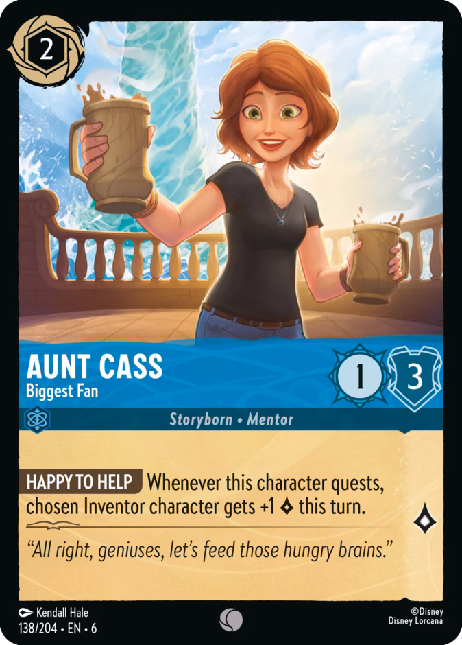 Carta Aunt Cass · Biggest Fan