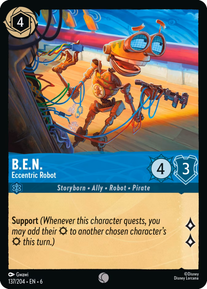 Carta B.E.N. · Eccentric Robot