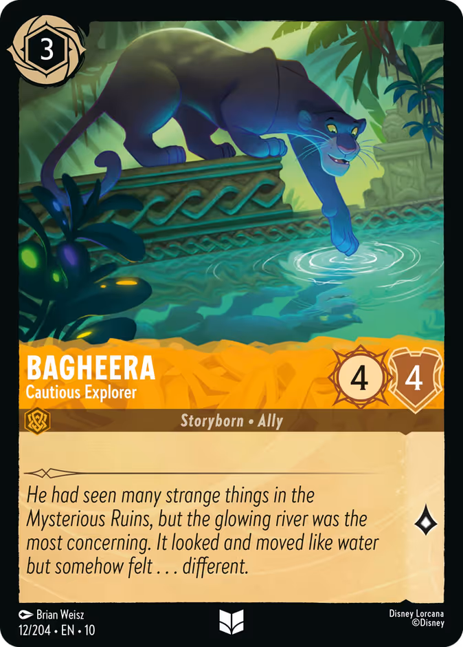 Carta Bagheera · Cautious Explorer