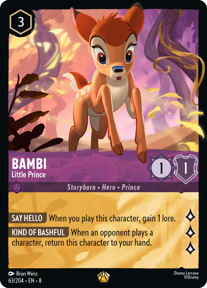 Carta Bambi · Little Prince