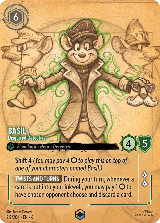 Carta Basil · Disguised Detective