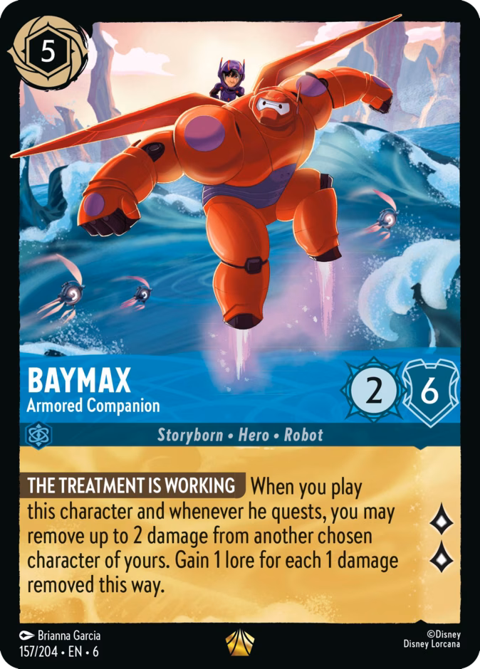 Carta Baymax · Armored Companion