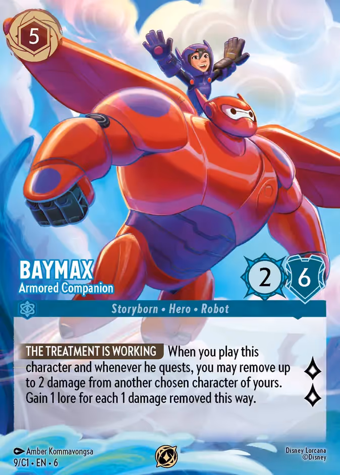 Carta Baymax · Armored Companion