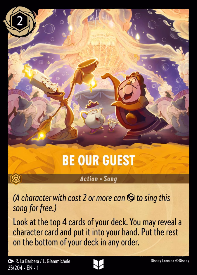 Carta Be Our Guest · 