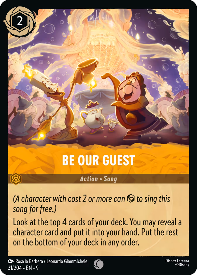 Carta Be Our Guest · 
