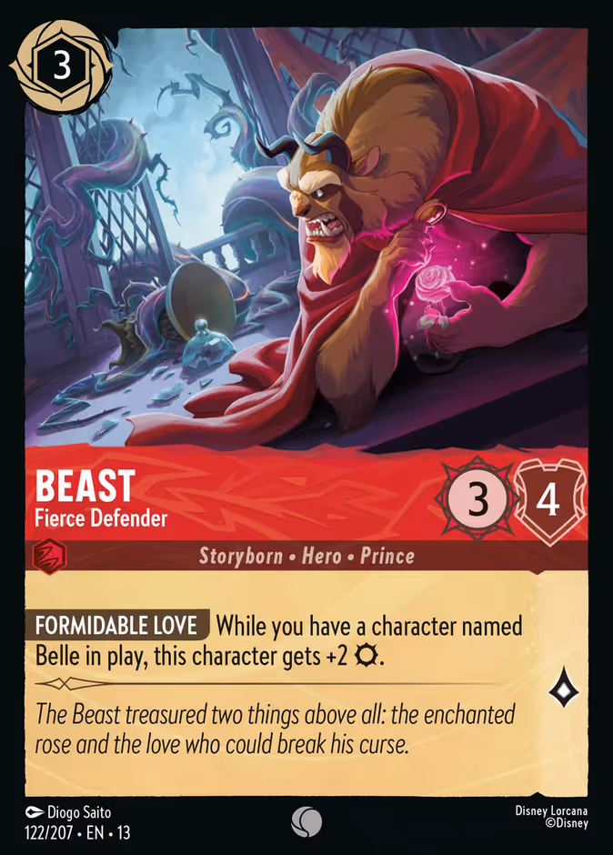 Carta Beast · Fierce Defender