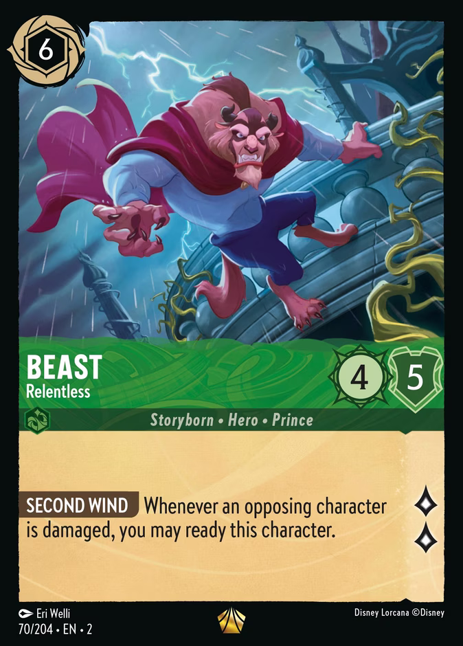 Carta Beast · Relentless