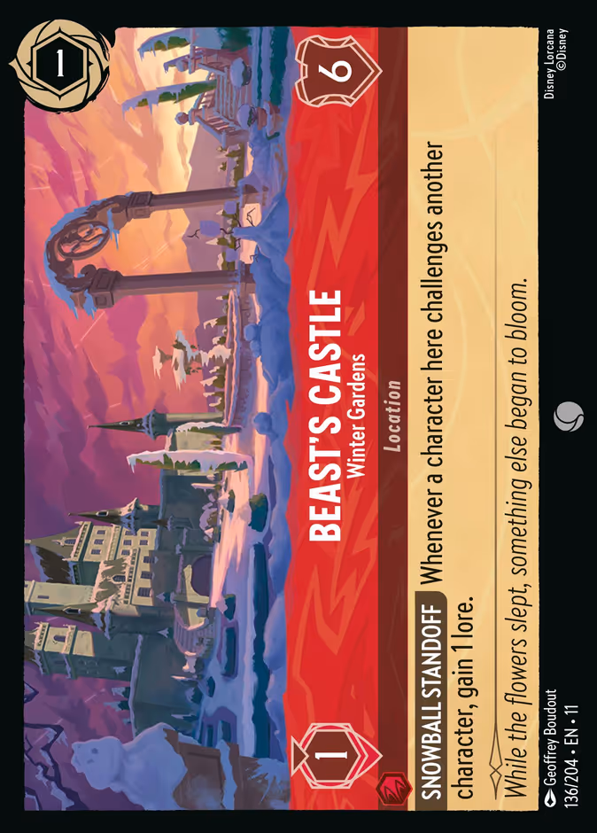 Carta Beast's Castle · Winter Gardens