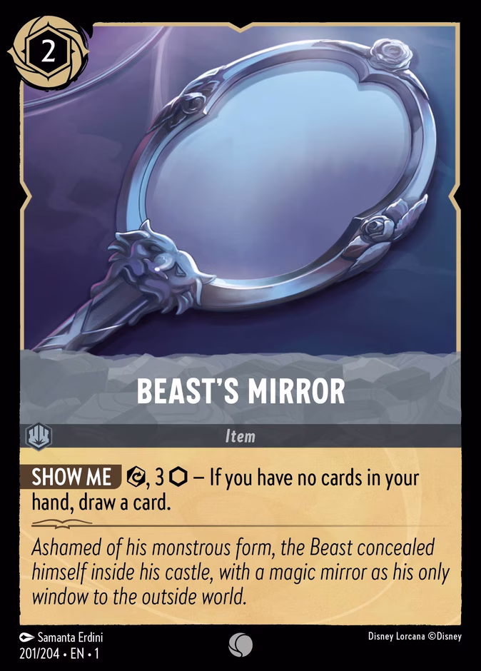 Carta Beast's Mirror · 