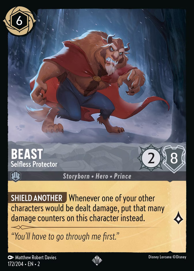 Carta Beast · Selfless Protector