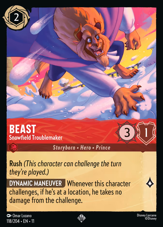 Carta Beast · Snowfield Troublemaker