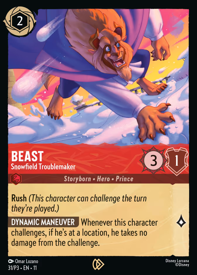 Carta Beast · Snowfield Troublemaker