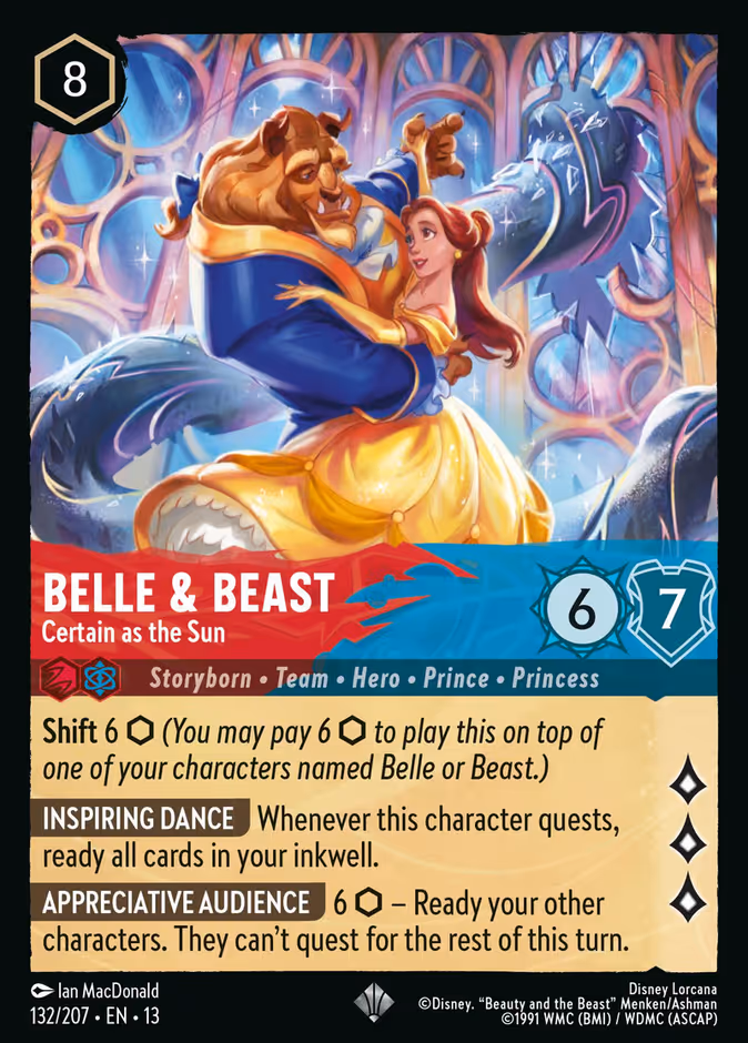 Carta Belle & Beast · Certain as the Sun