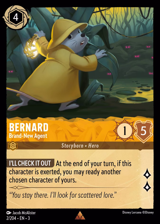 Carta Bernard · Brand-New Agent